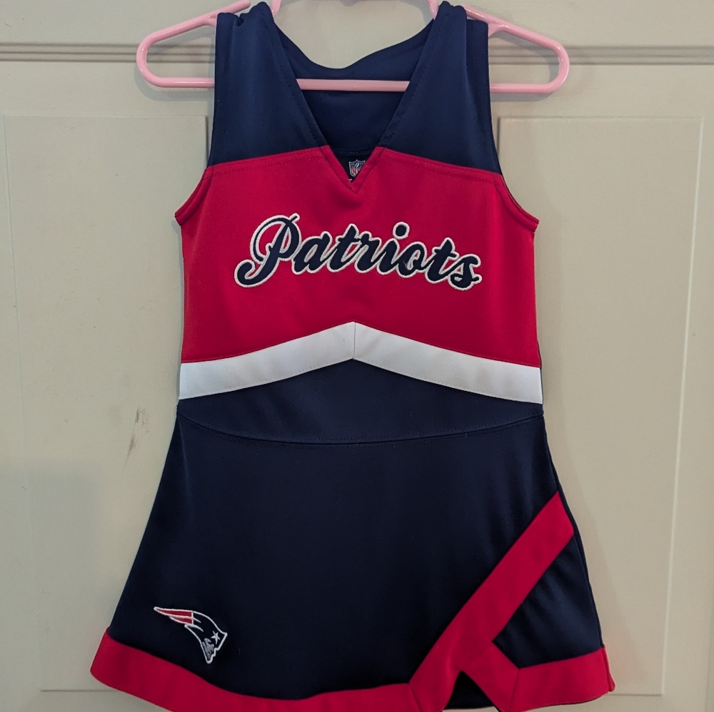✨NWOT✨ Girls Toddler New England Patriots Navy Cheer Captain Dress